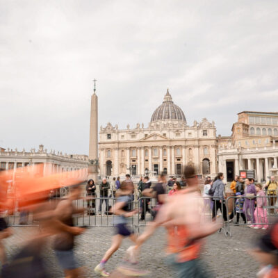 Rom Marathon laufen: Petersplatz