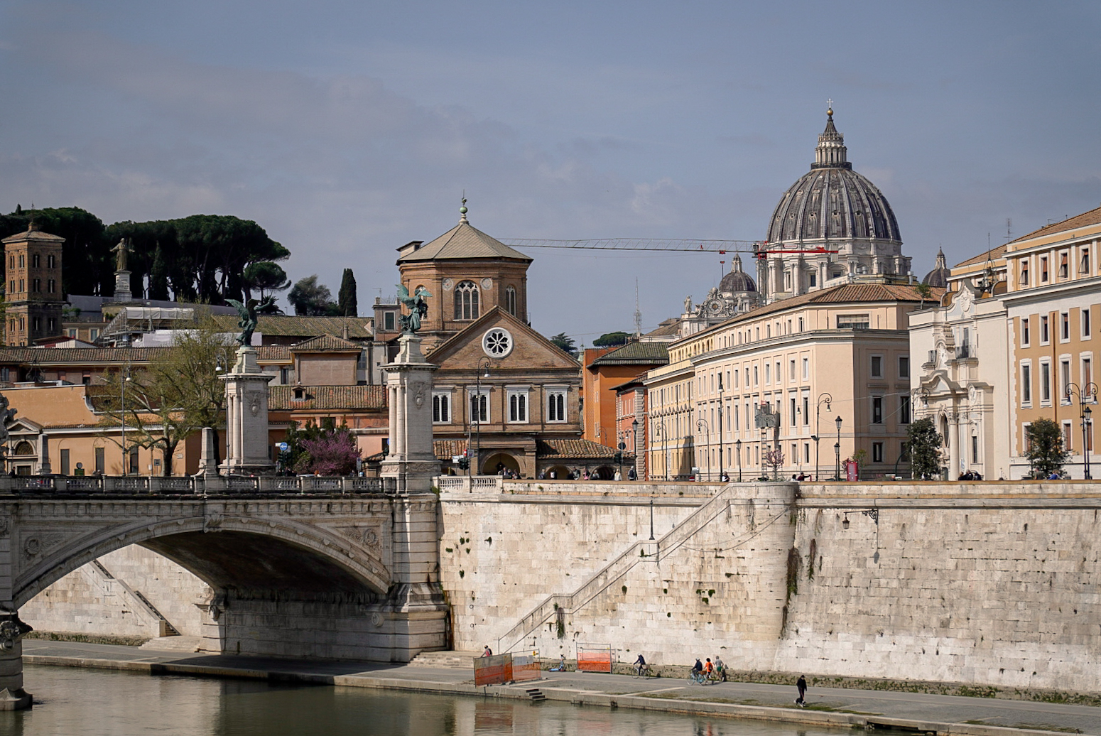 Rom-Marathon laufen durch die Ewige Stadt 21 Rom Marathon laufen: Ponte Principe