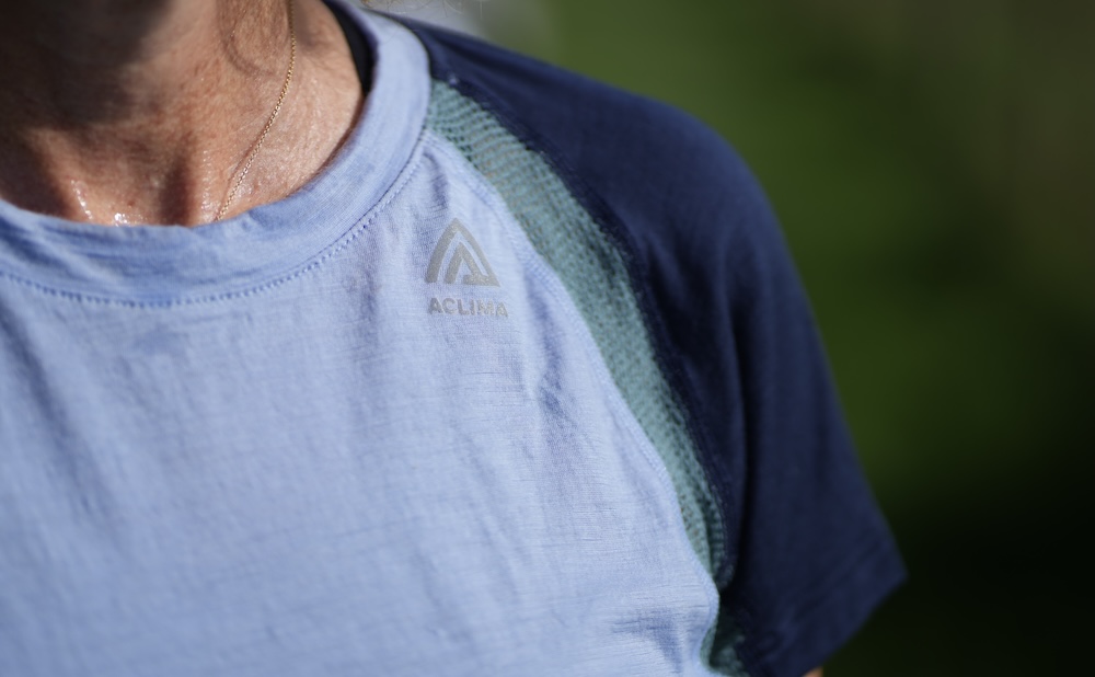 Aclima LightWool Sports Shirt mit Netzeinsätzen