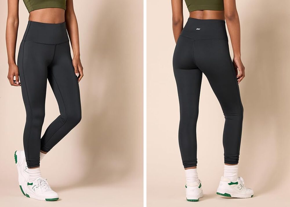 Amazon Essentials Damen Active Sculpt Workout Athleisure Leggings mit hohem Bund in voller Länge