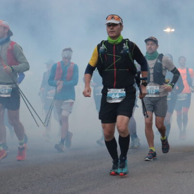 Arberland Ultra Trail Morgenstimmung mit Nebel