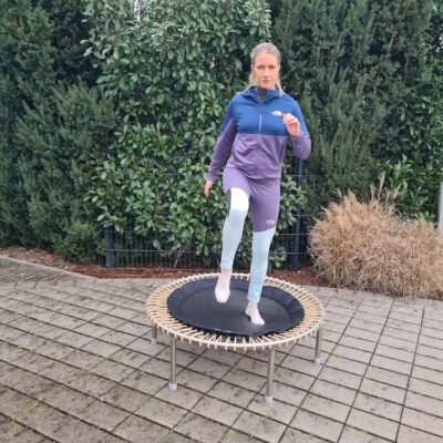 Trampolintraining für Läuferinnen - bellicon Test & Erfahrungen