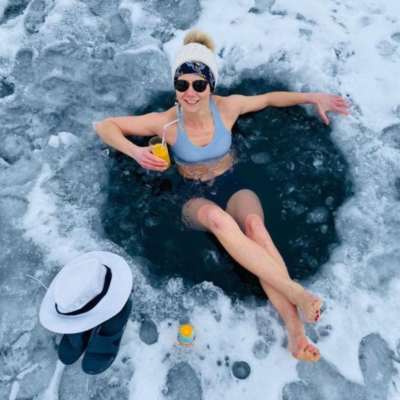Eisbaden mit Anna