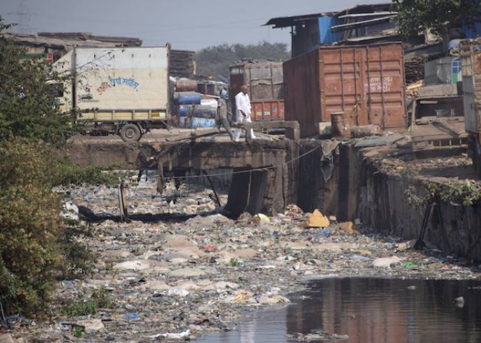 Nachhaltig leben Müll in Mumbai