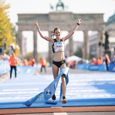Mehr Leichtigkeit und Schnelligkeit BMW Berlin Marathon 2021 Rabea