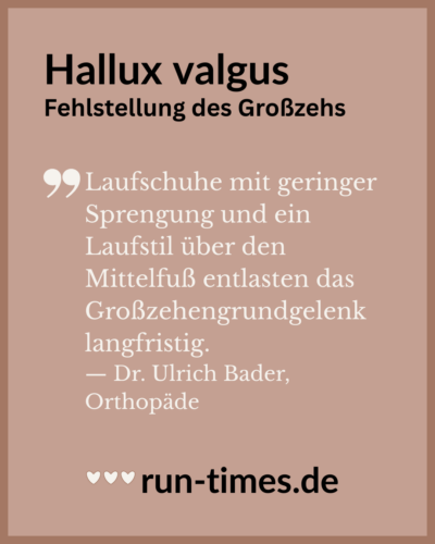 hallux-valgus-dr-ulrich-bader Laufen mit Hallux valgus