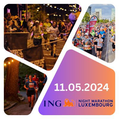 Laufkalender Ing Night Marathon Luxembourg