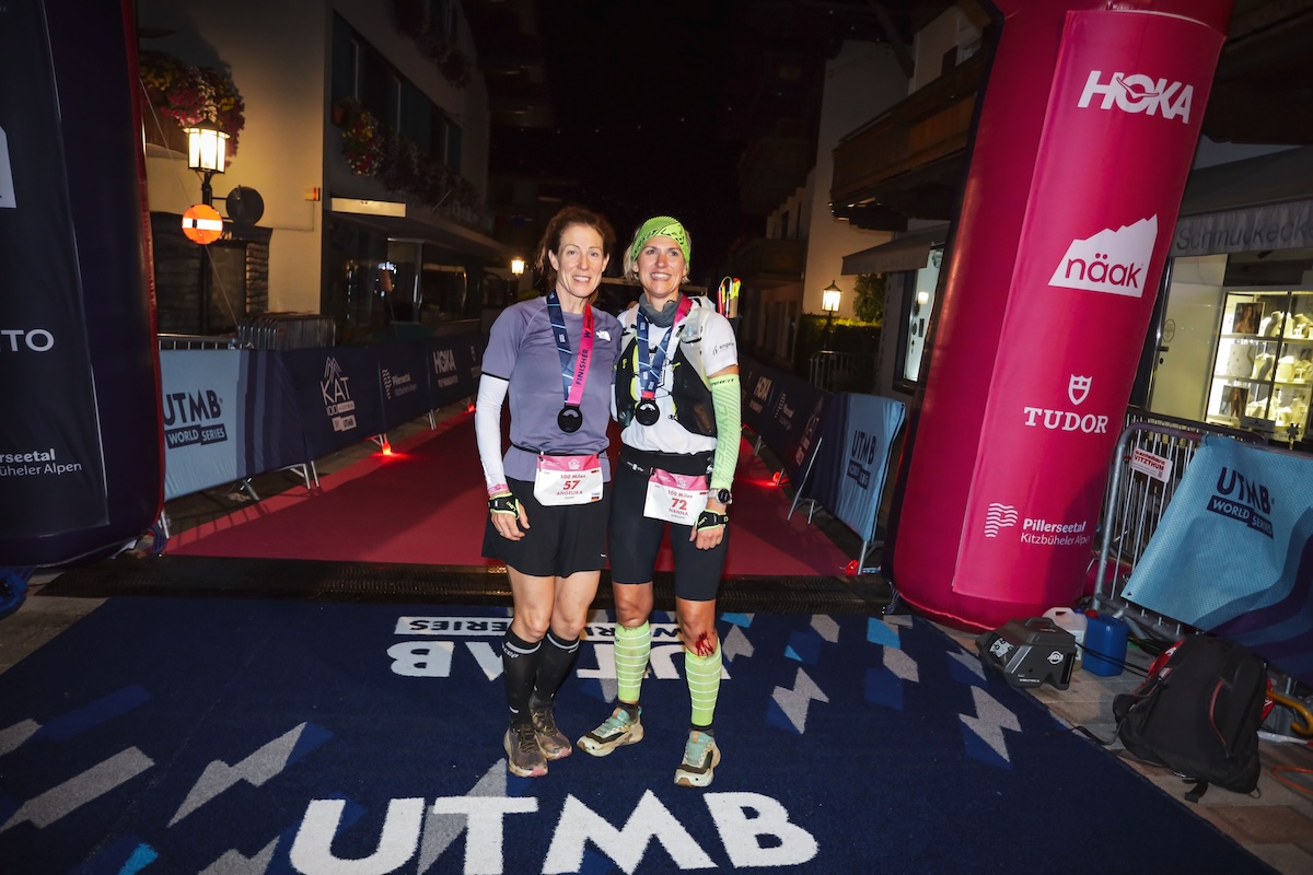KAT100 by UTMB 13 KAT100 Angelika Hahn im Ziel