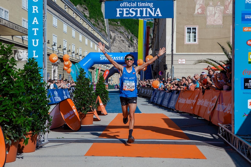 Salzburg Marathon Zielbereich