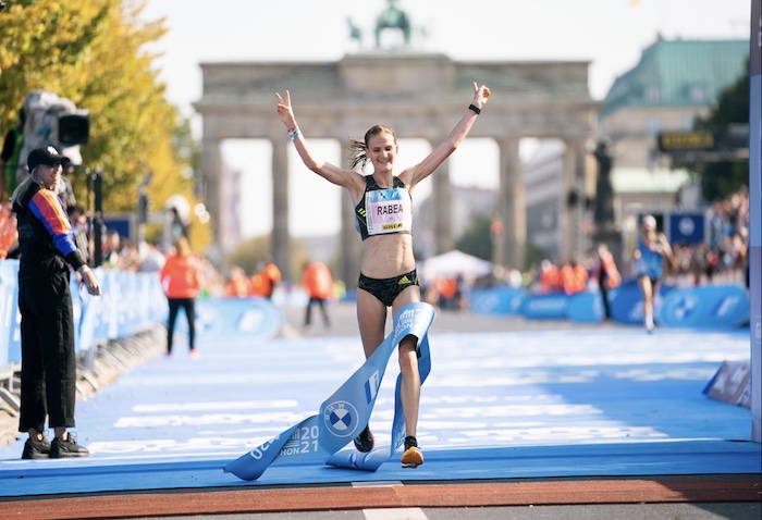 Mehr Leichtigkeit und Schnelligkeit BMW Berlin Marathon 2021 Rabea