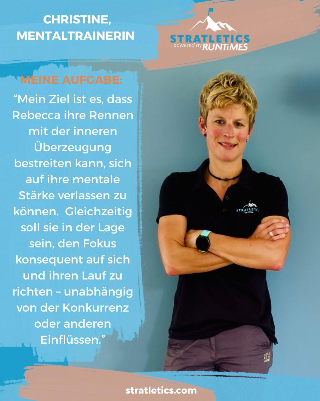 Mentaltraining für Läuferinnen: Mentale Stärke trainieren 17 Mentaltraining für Läuferinnen Trainerin