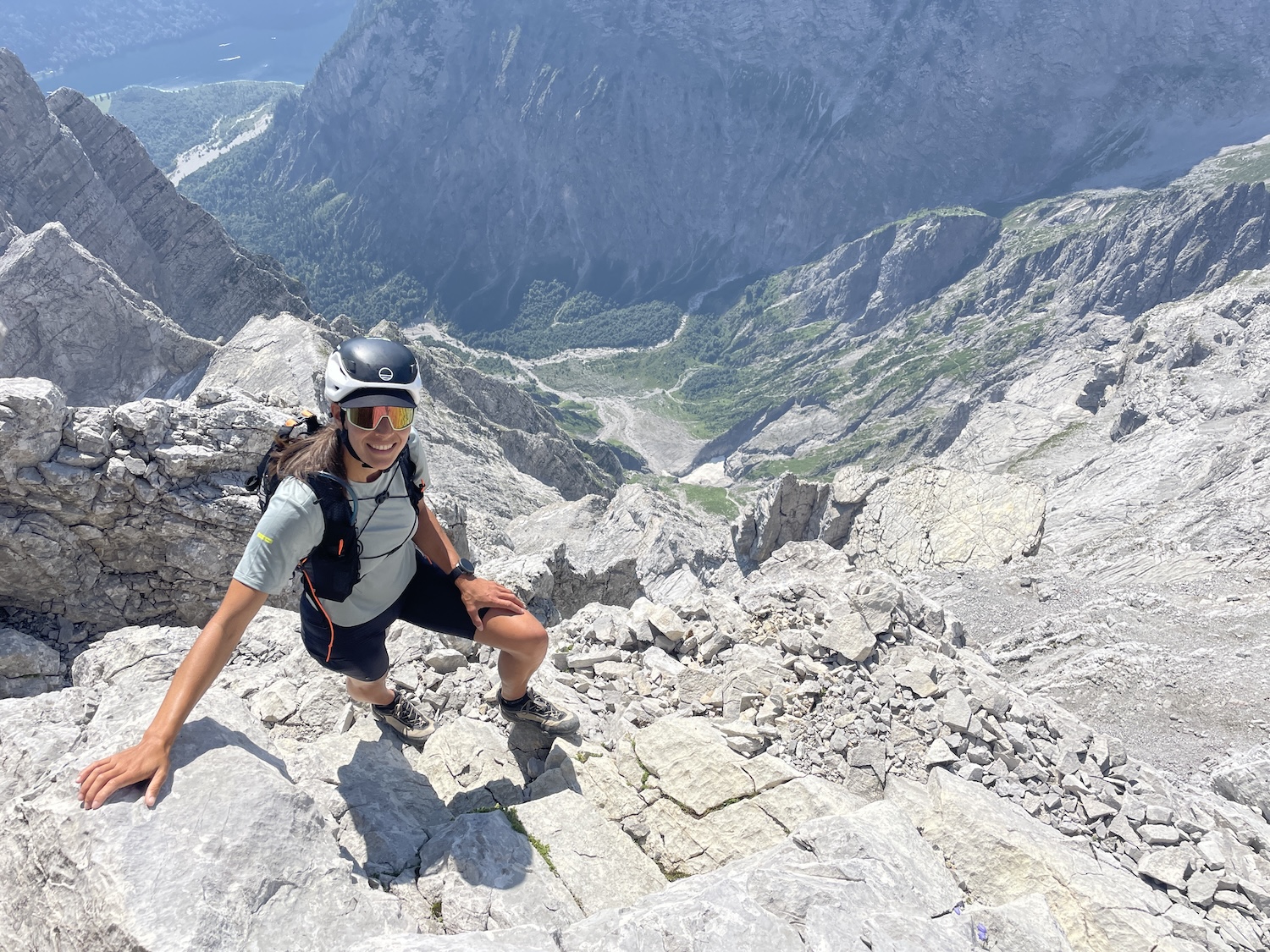 Laufen und Bergwandern 11 Susi Kraft am Berg