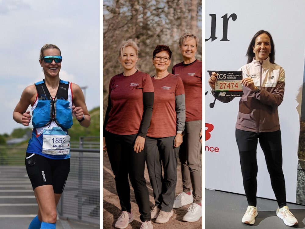 Wie Frauen Laufsportprodukte kaufen erklären die drei Fachhändlerinnen und Läuferinnen